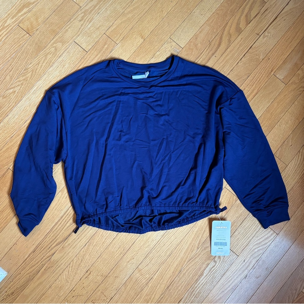 NWT Fabletics Monica Cinched Pullover